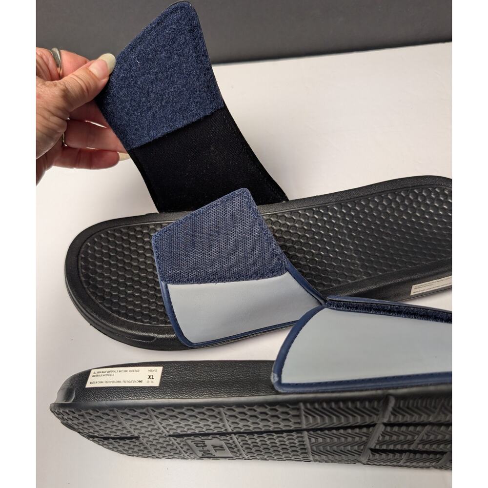 Dallas Cowboys Logo Comfort Slides MENS SZ XL 13-14 Summer Football Sandals NWOT - Picture 6 of 11